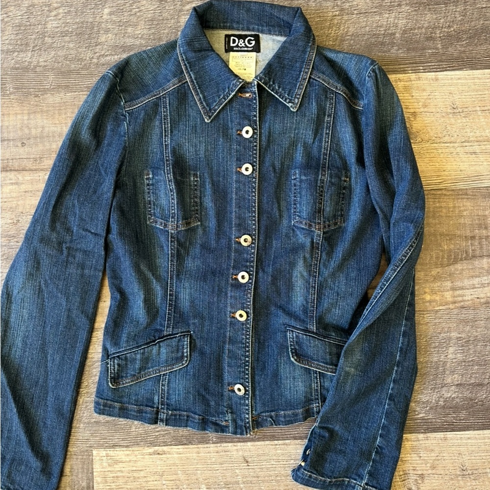 Dolce & Gabbana Jean Jacket 90’s - Picture 2 of 8